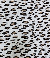 Трикотаж плотный леопард серый