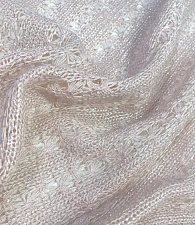 Ажур-трикотаж с напыл.св.розовый\серебро